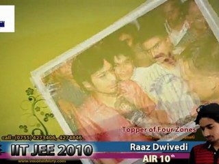 IIT JEE 2010 Ranker (10th)