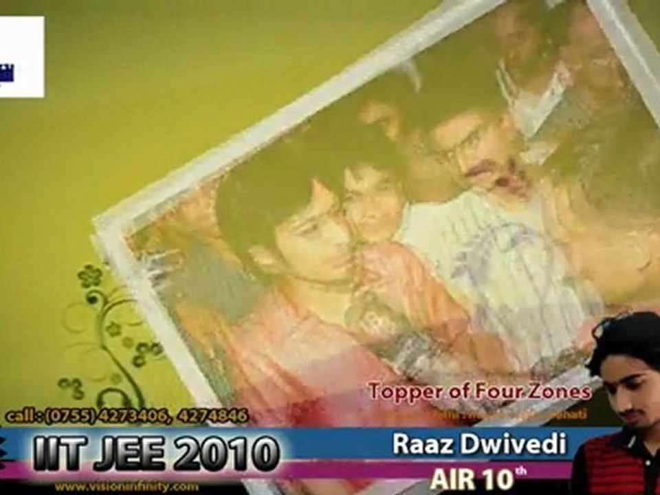 IIT JEE 2010 Ranker (10th)