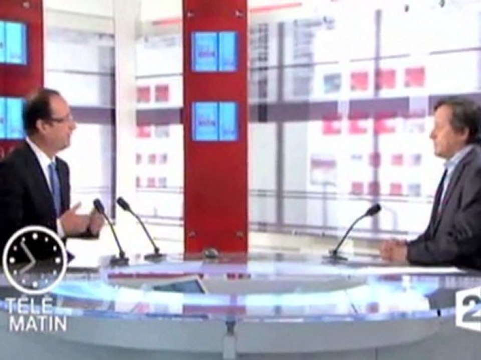 François Hollande invité des 4 vérités - 23 mars 2011