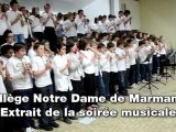 Concert du collège Notre Dame de Marmande