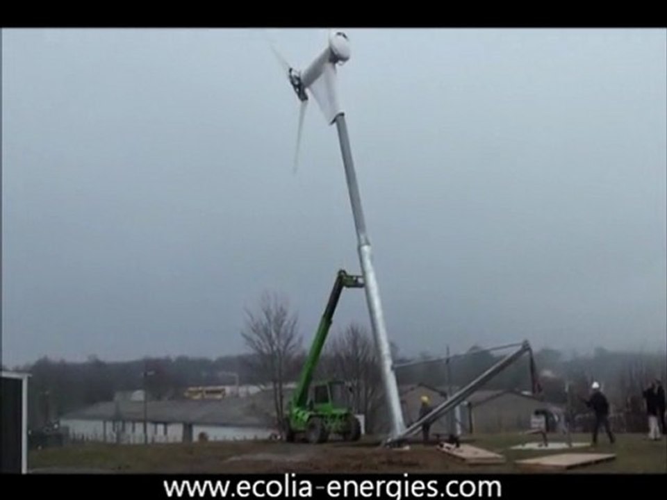 Petite éolienne domestique par Ecolia Energies
