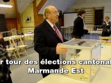 1er tour des élections cantonales Marmande Est