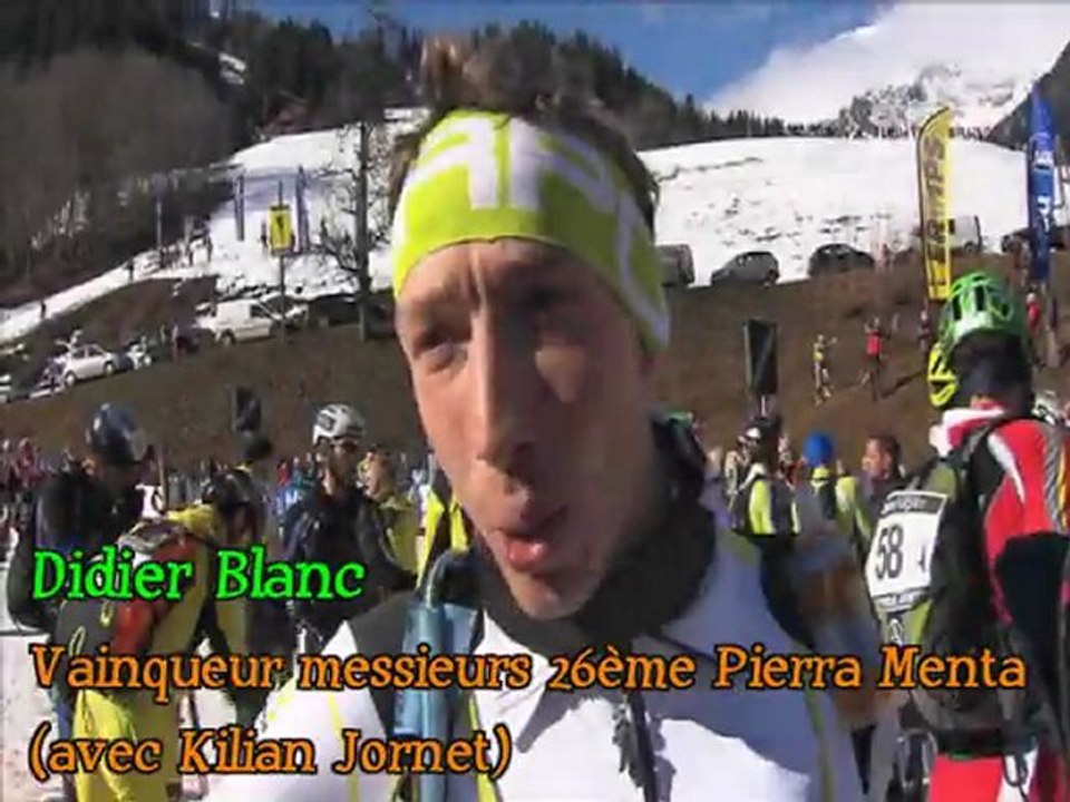 Pierra Menta 2011, la vidéo