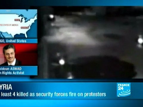 Syria - Deadly crackdown on Syrian anti-govt protests