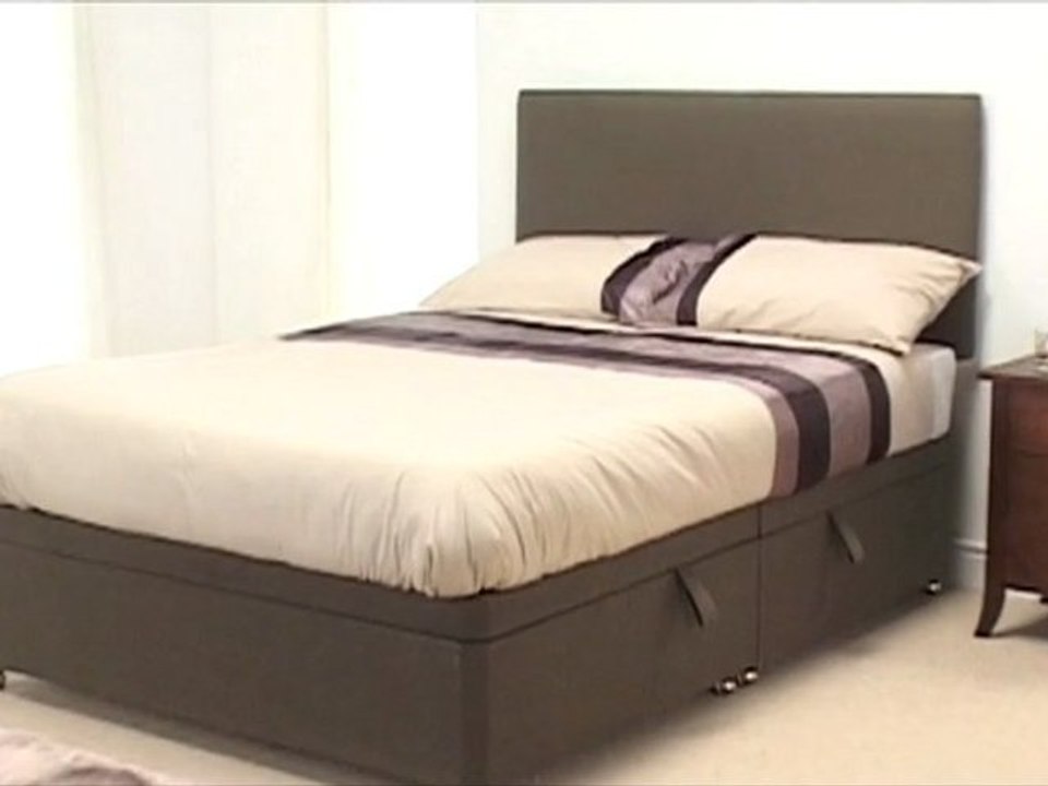 Snuggle Beds Executive Ottoman Base in Brown