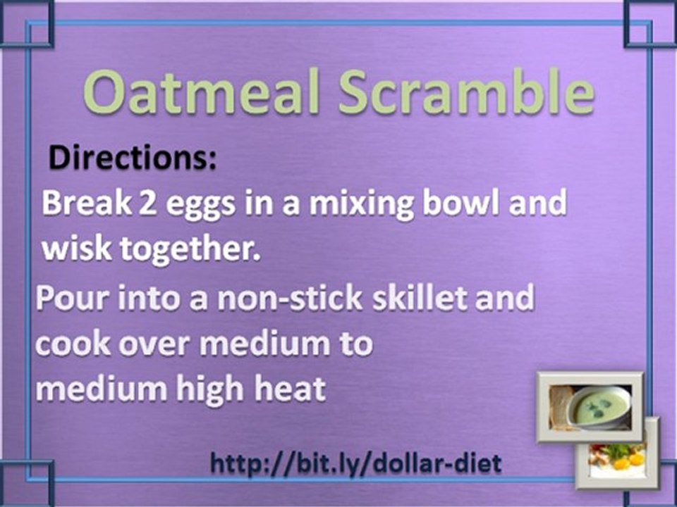 Organic Diet Recipes for Weight Loss