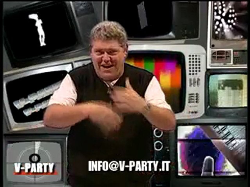 v-party giovedi 9.con Enrico Tagliaferri