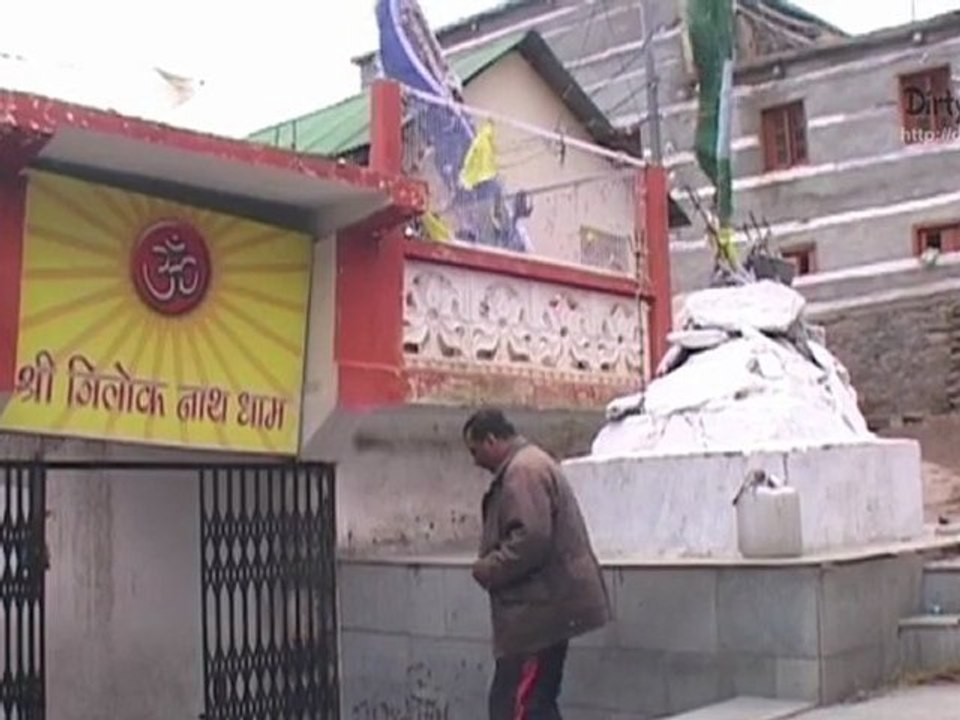 The Temple cum Gompa at Triloknath