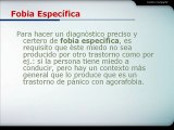 Terapia Psicológica - Fobia Específica