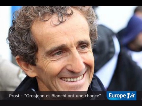 Prost : Grosjean et Bianchi ont une chance