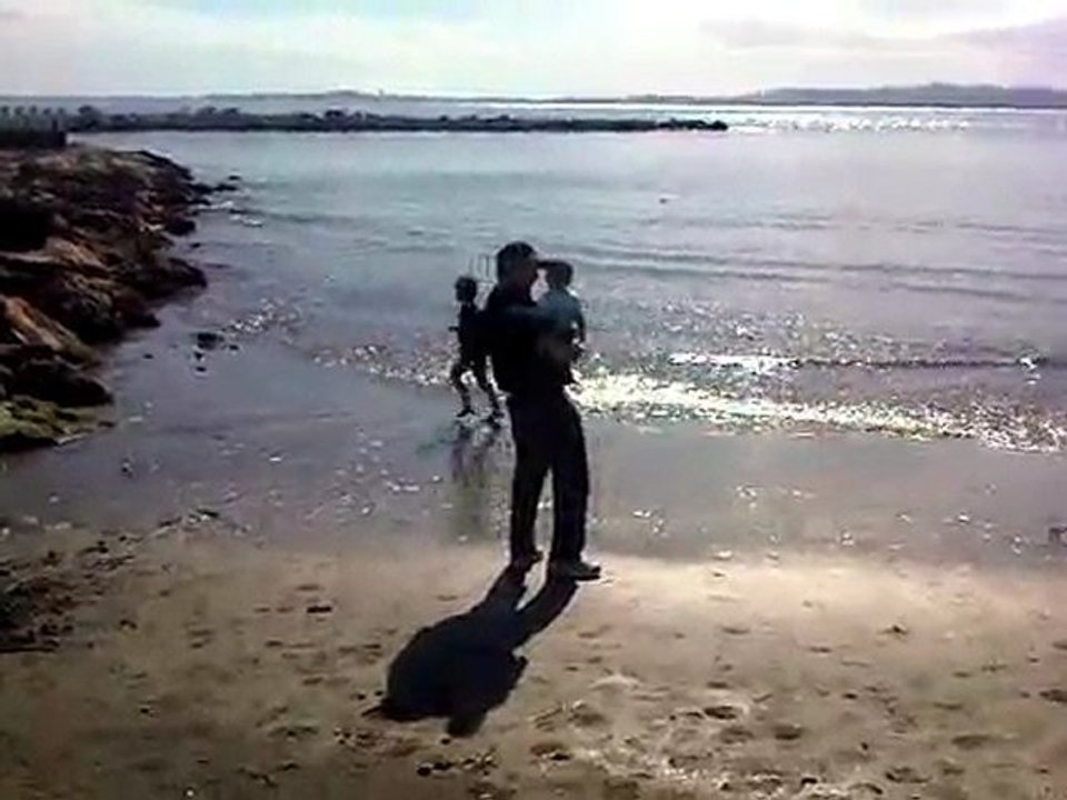 Lucien à la plage