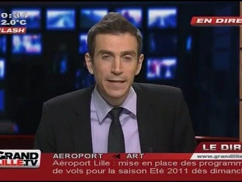 22 mars 2011 - occupation nocturne du collège Jean Jaurès de Lomme - GrandLilleTV