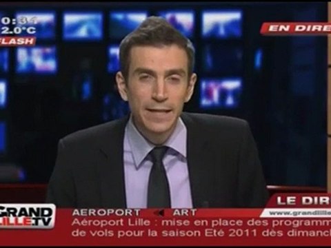 22 mars 2011 - occupation nocturne du collège Jean Jaurès de Lomme - GrandLilleTV