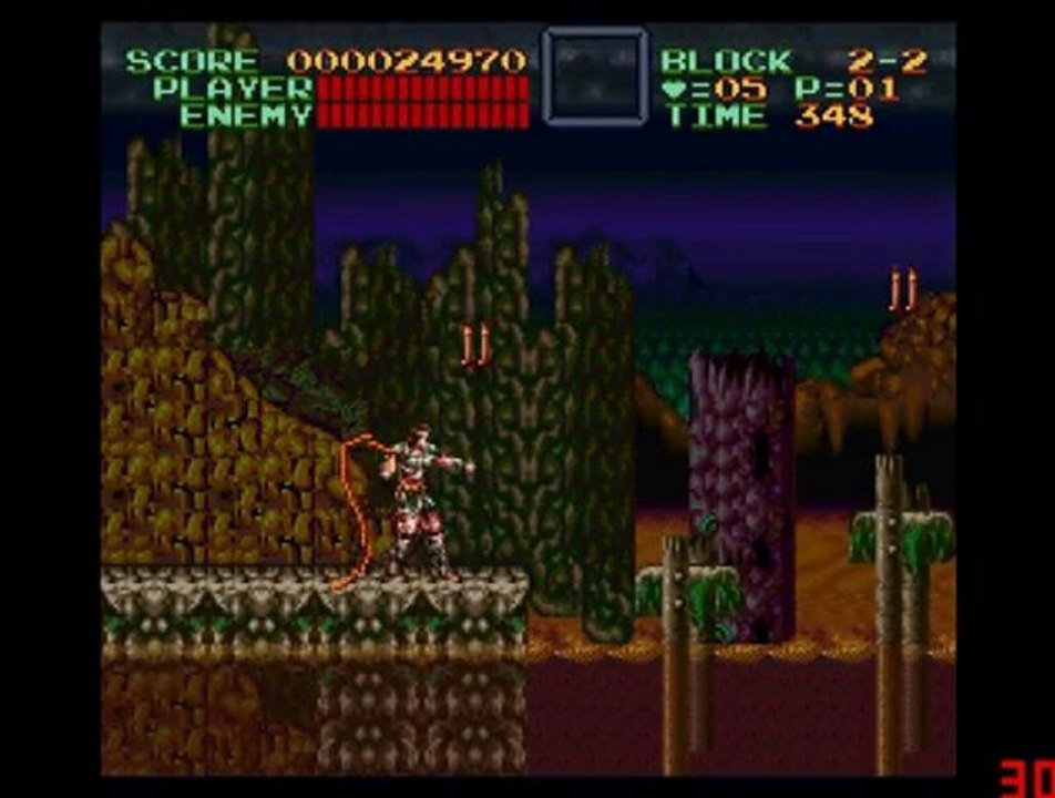 [Walkthrough]Super Castlevania IV(02)