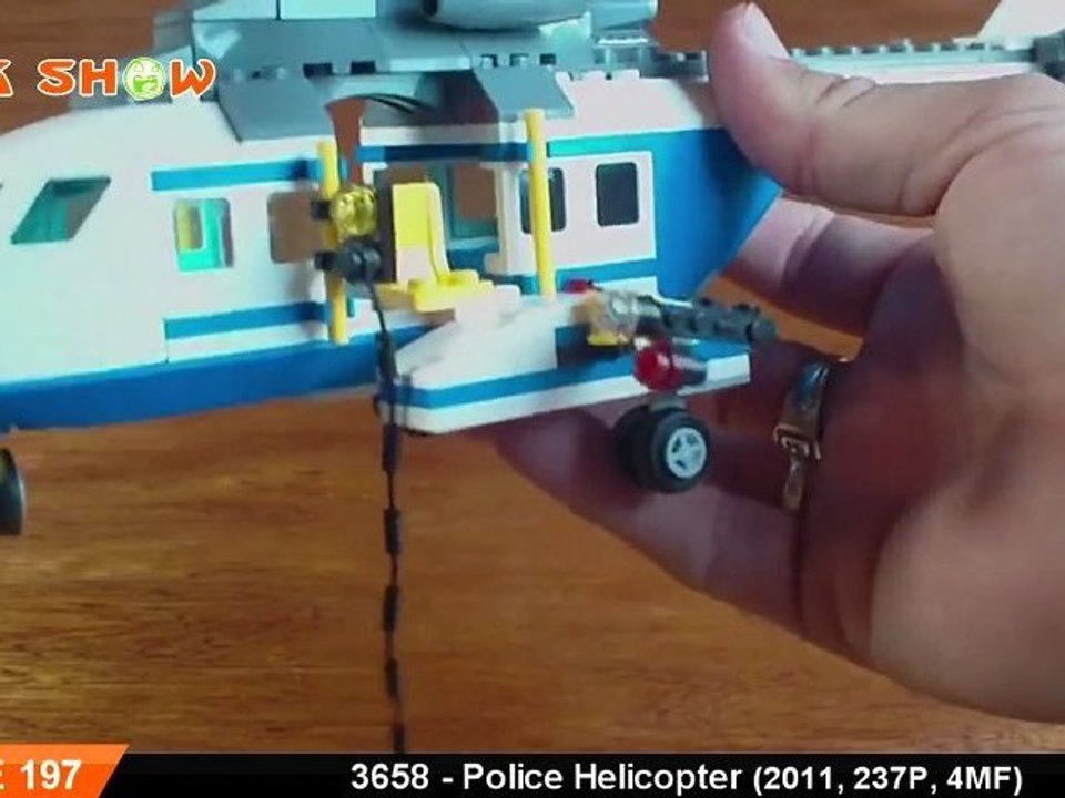 LEGO City Police Helicopter Review : LEGO 3658 - video Dailymotion