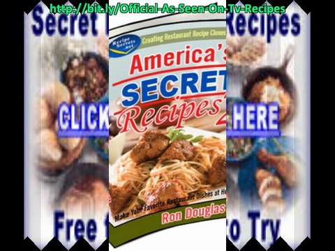 Copycat restaurant recipes secrets