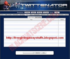 Twittenator - generate an unlimited amount of traffic