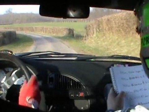 Rallye du Pays Avallonnais 2011 - BARBIER/DUTHU - ES2 - GBSPORT