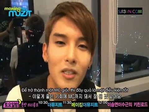 [Vietsub - S2T] 11.9.10 TrendE Making Of The Muzit - Super Junior K.R.Y 1/2 [sj13vn.com]