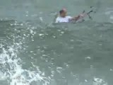 Kiteboarding Hurricane Hanna