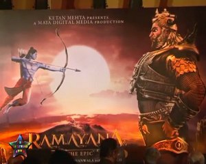 Kabir Bedi, Gul Panag, Juhi Chawla,Prakash Jha at Ramayan Launc