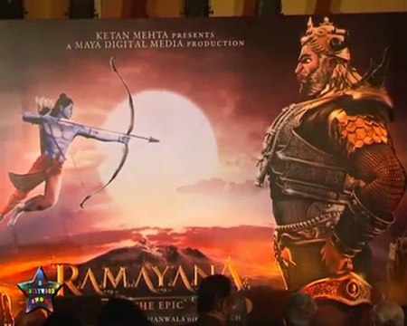 Kabir Bedi, Gul Panag, Juhi Chawla,Prakash Jha at Ramayan Launc