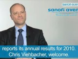 El CEO Chris Viehbacher y los resultados financieros anuales de Sanofi Aventis del 2010