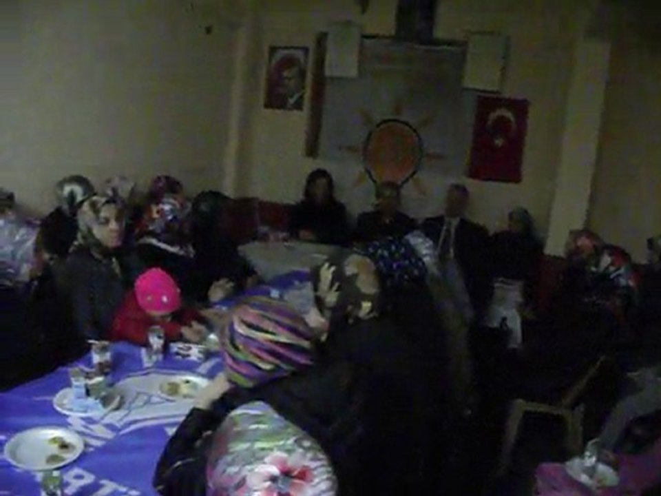 TEMEL COSKUN`UN TASKOPRU KADINLAR KOLU TOPLANTISINDAKI KONUSMASI