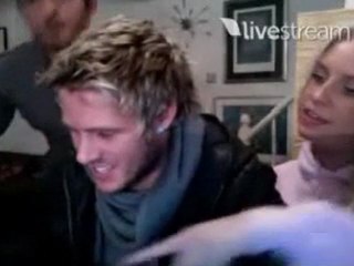 Josie and John James Sam Dean's xmas party Twitcam  pt3