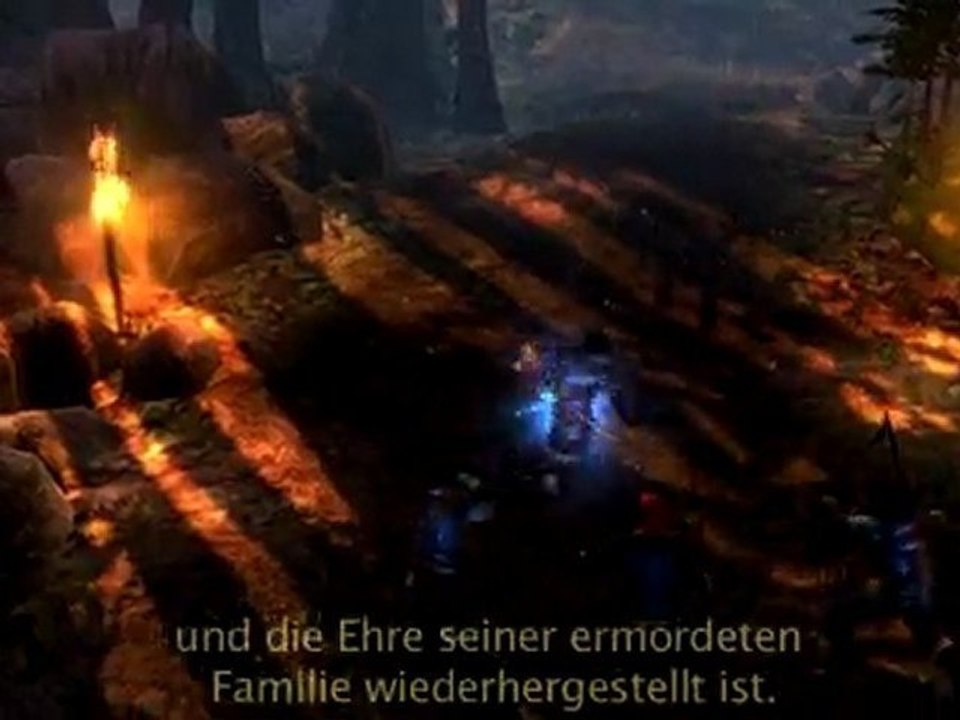 DUNGEON SIEGE III Charakter-Vignette zu Lucas Montbarron