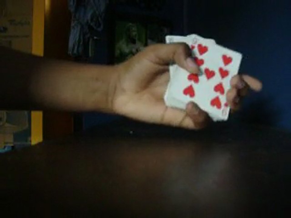 tour de carte avec une piece explication