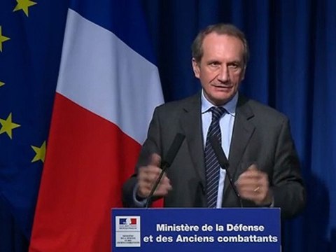 Point presse Libye du 24 mars 2011 : intervention du ministre de la Défense et des Anciens combattants