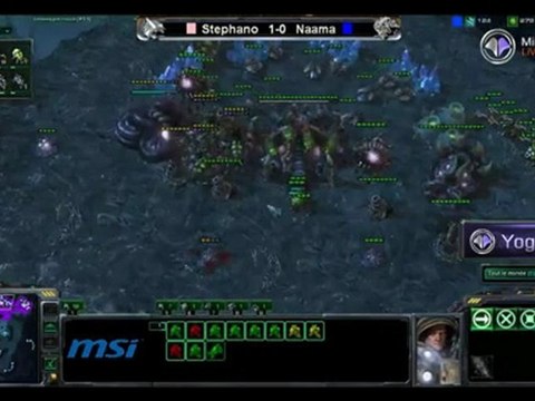 Match SC2 : Stephano (Z) vs Naama (T)