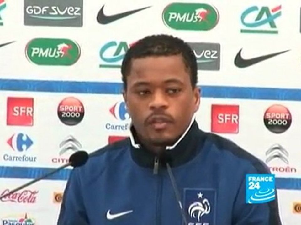 Football : De retour chez les Bleus, Patrice Evra entend être "une solution" pour le collectif