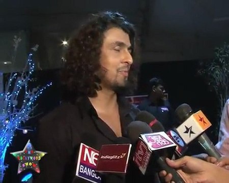 Sonu Nigam at Rahul Vaidyas Birthday