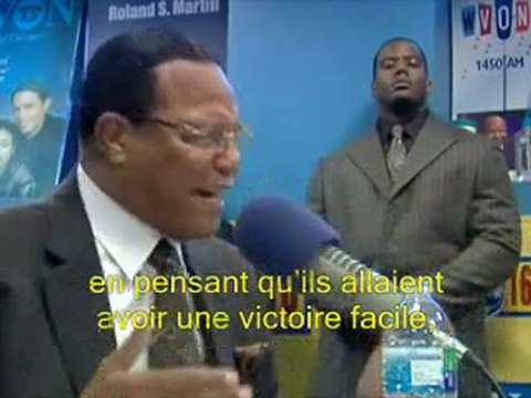 farrakhan donne la vérité sur la libye