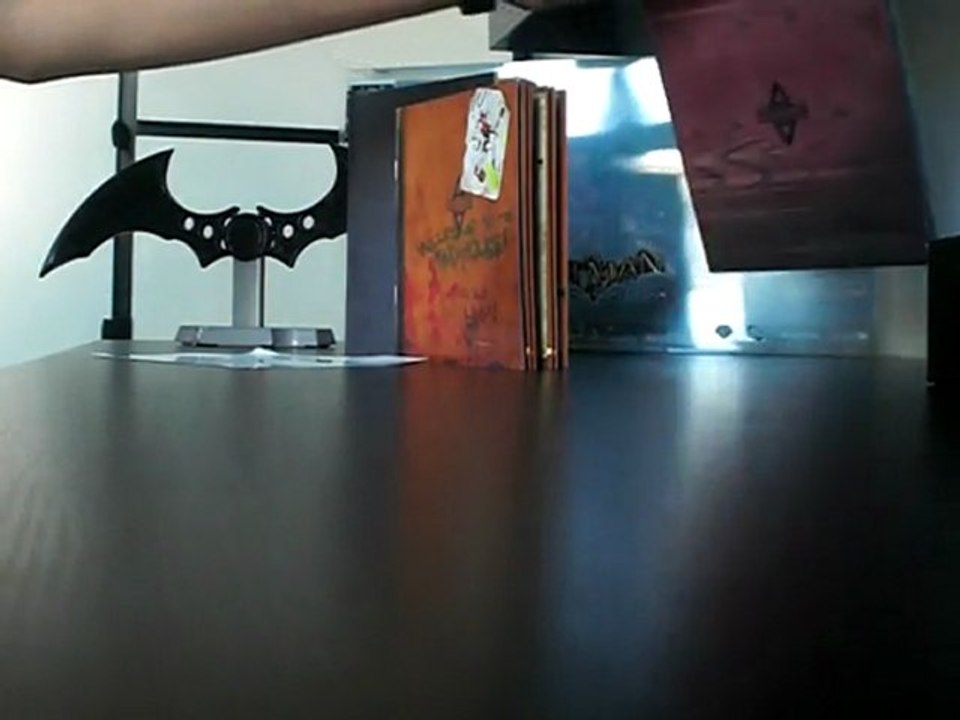 Déballage Batman Arkham Asylum edition collector