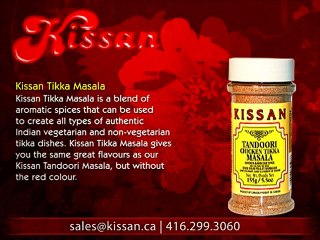 Kissan.ca Tikka Masala Powder | Authentic East Indian Spices Oils Dairy Products