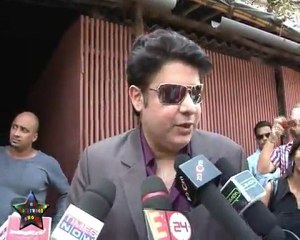 Witty:Sajid Khan At Ramesh Taurani's Party