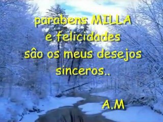 felicidades MILLA