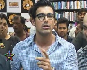 Hilarious John Abraham On Gandhi's 3 Monkeys