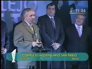 Clinica San Pablo Premiada como Empresa del Año 2010