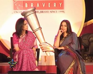 Descargar video: Shabana Azmi At Bravery Award