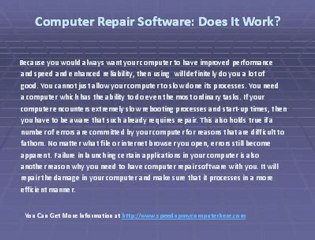 Top Computer Repair Software to Fix & Speed Up Your PC 🖥️
