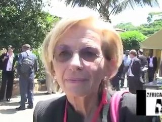 ICC conference Kampala 2010 - intervista Emma Bonino