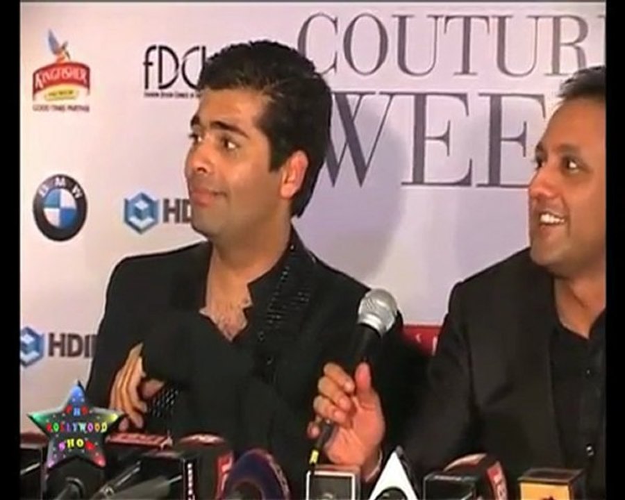 Karan Johar At HDIL Couture Week