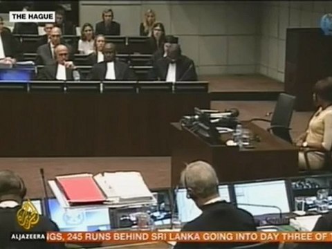 Naomi Campbell in The Hague - Charles Taylor trial for war crimes