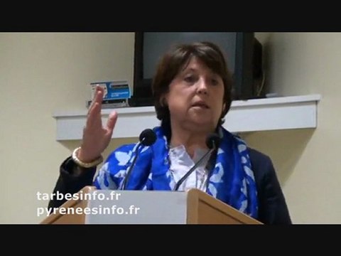 Cantonales 65 Tarbes Martine Aubry