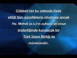 Cübbeli Ahmet Hoca Allah'ım Türk İslam Birliğini oluştur diyemiyor