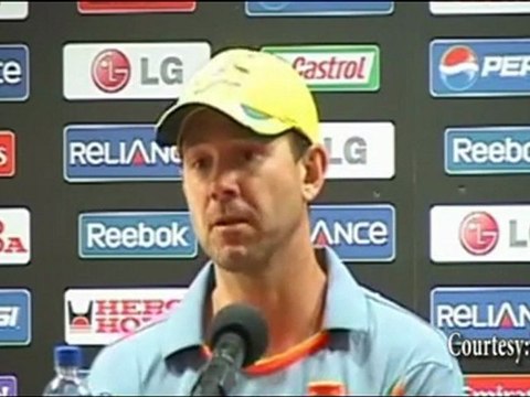 We play our BEST GAME Ricky Ponting at Cricket World Cup 2011